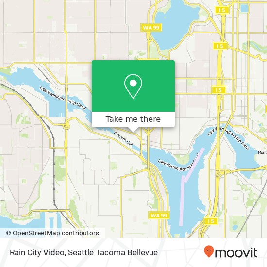 Rain City Video map