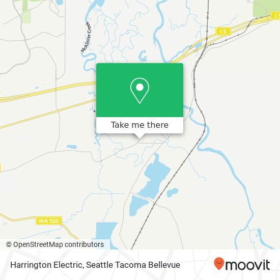 Mapa de Harrington Electric