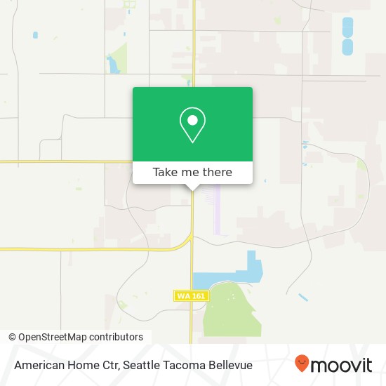 American Home Ctr map