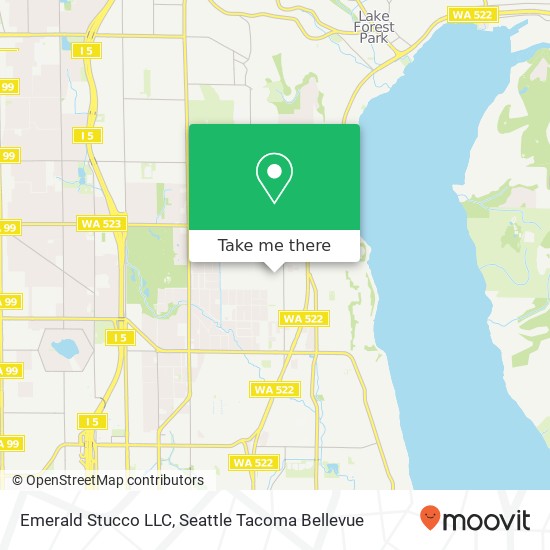 Emerald Stucco LLC map