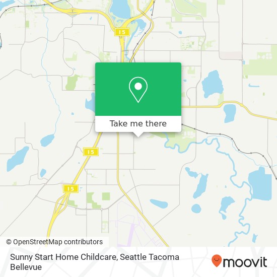 Sunny Start Home Childcare map
