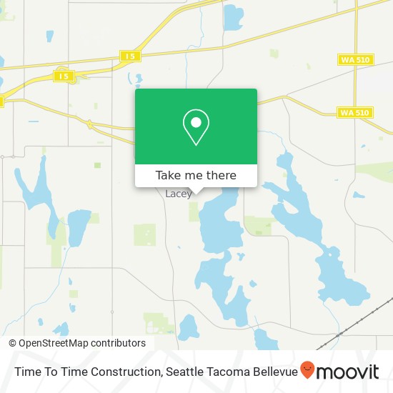 Time To Time Construction map