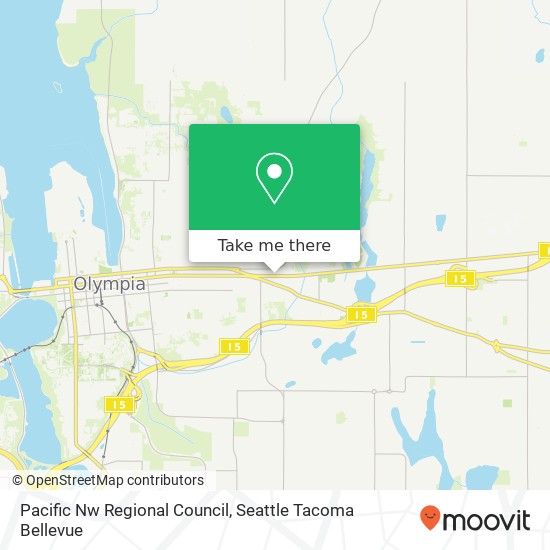 Pacific Nw Regional Council map
