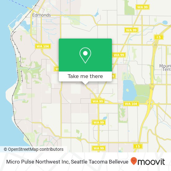 Mapa de Micro Pulse Northwest Inc