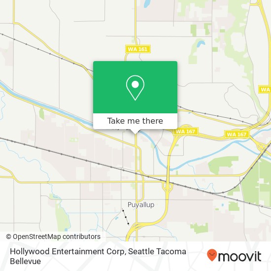 Mapa de Hollywood Entertainment Corp