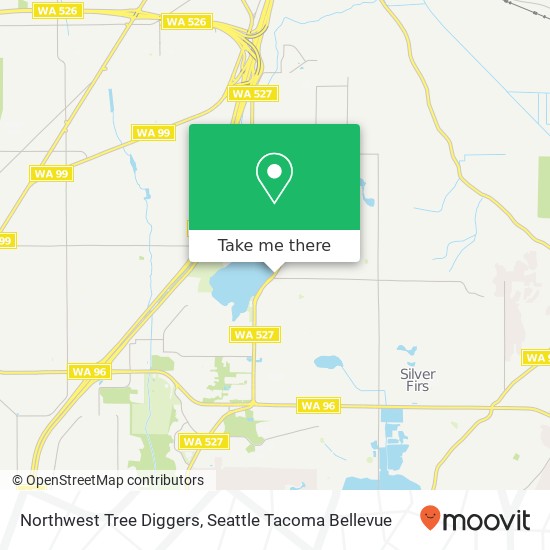 Northwest Tree Diggers map