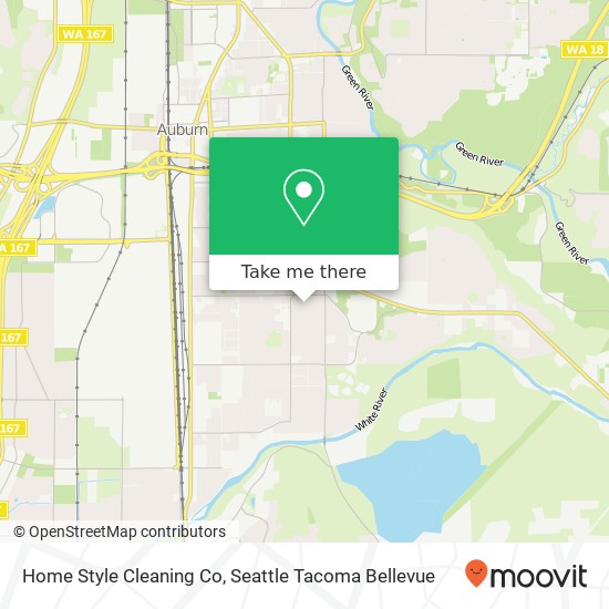 Mapa de Home Style Cleaning Co