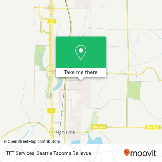 TFT Services map