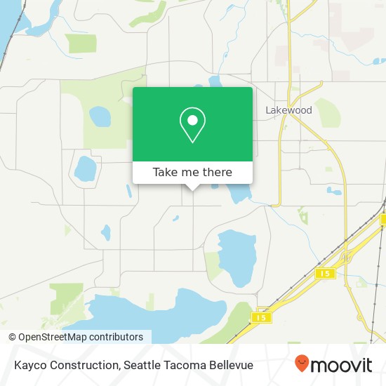 Kayco Construction map