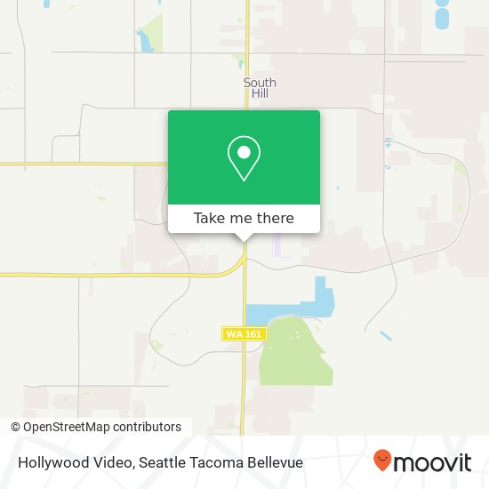 Hollywood Video map