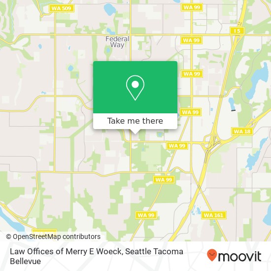 Law Offices of Merry E Woeck map