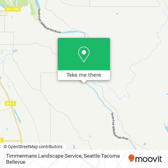 Timmermans Landscape Service map