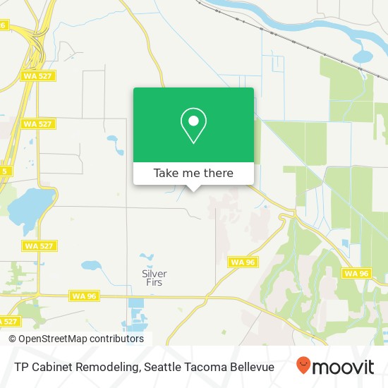 TP Cabinet Remodeling map
