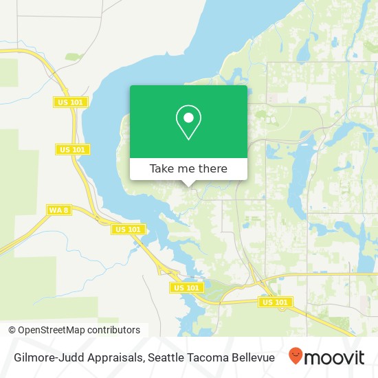 Mapa de Gilmore-Judd Appraisals