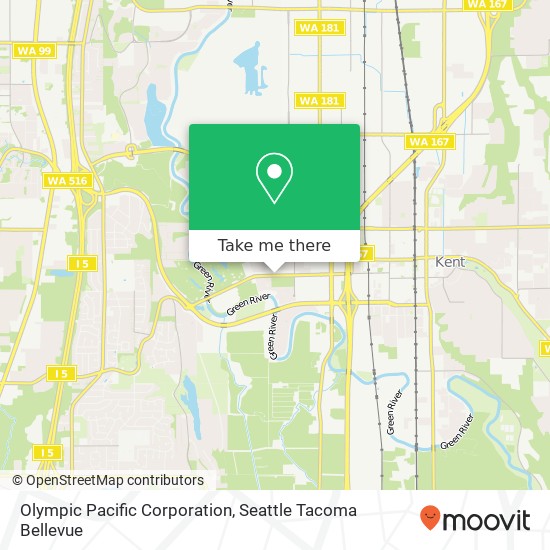 Olympic Pacific Corporation map