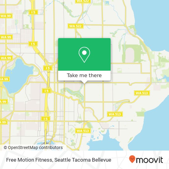 Free Motion Fitness map