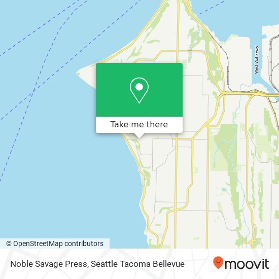 Mapa de Noble Savage Press