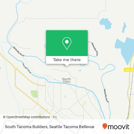 Mapa de South Tacoma Builders