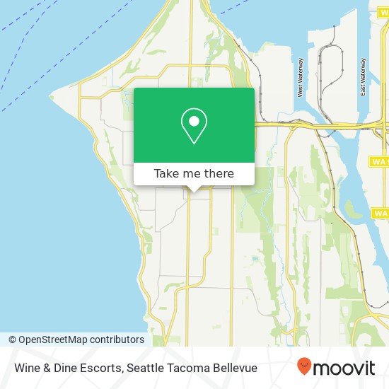 Wine & Dine Escorts map