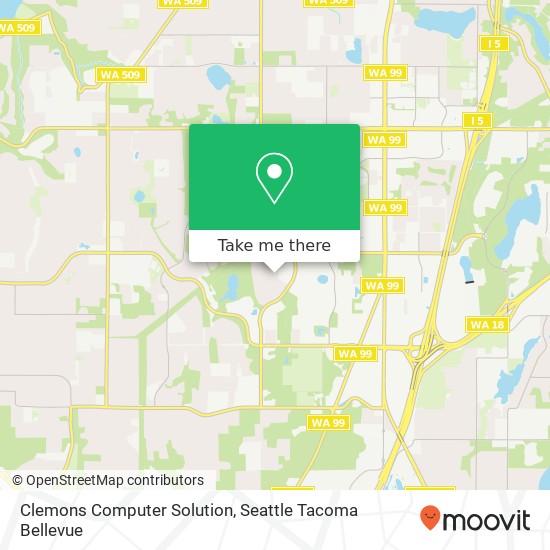 Clemons Computer Solution map