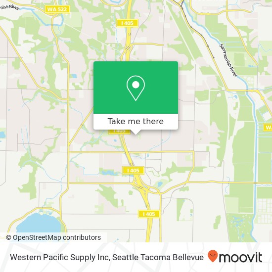 Western Pacific Supply Inc map