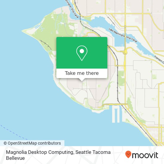 Mapa de Magnolia Desktop Computing