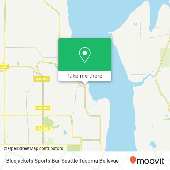 Mapa de Bluejackets Sports Bar