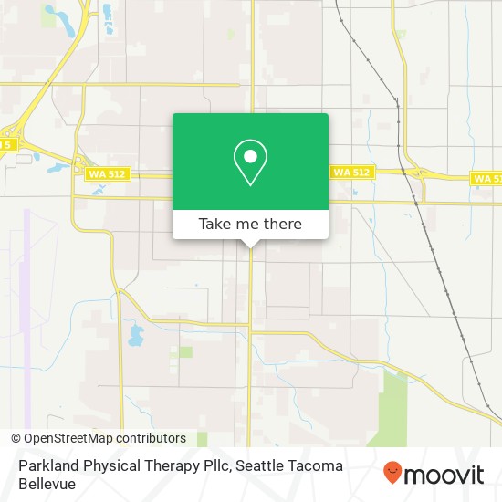 Parkland Physical Therapy Pllc map