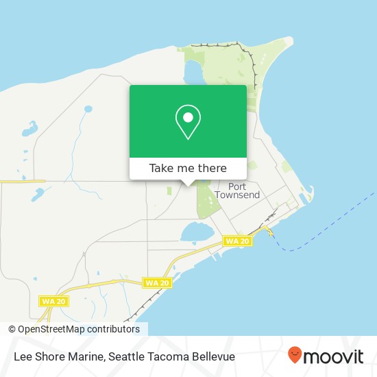 Mapa de Lee Shore Marine