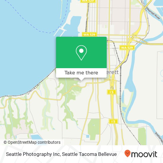 Mapa de Seattle Photography Inc
