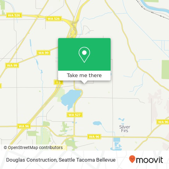 Douglas Construction map