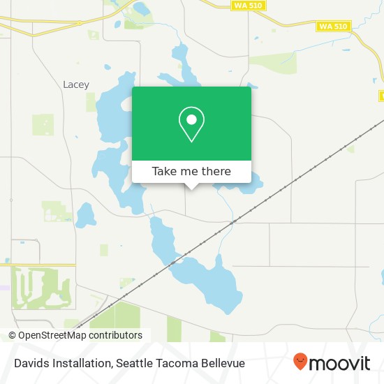 Davids Installation map