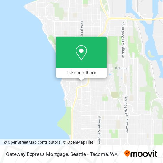 Gateway Express Mortgage map