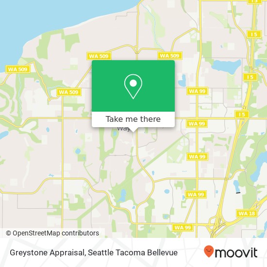 Mapa de Greystone Appraisal