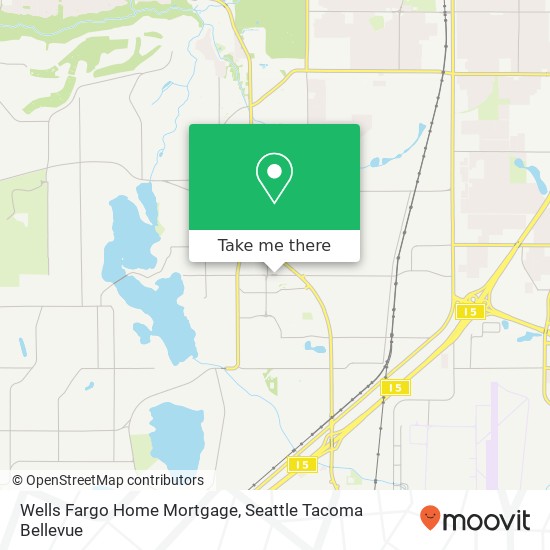 Wells Fargo Home Mortgage map