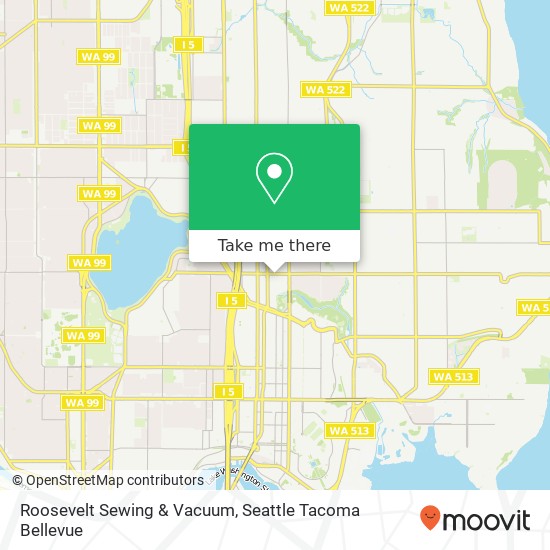 Roosevelt Sewing & Vacuum map