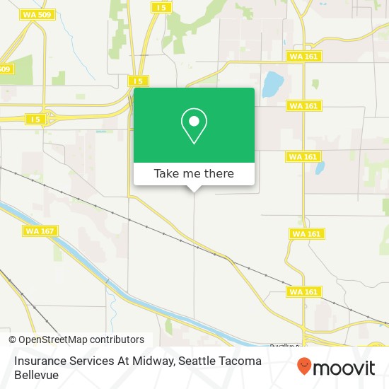 Mapa de Insurance Services At Midway