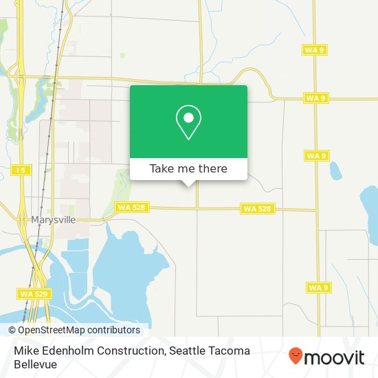 Mapa de Mike Edenholm Construction