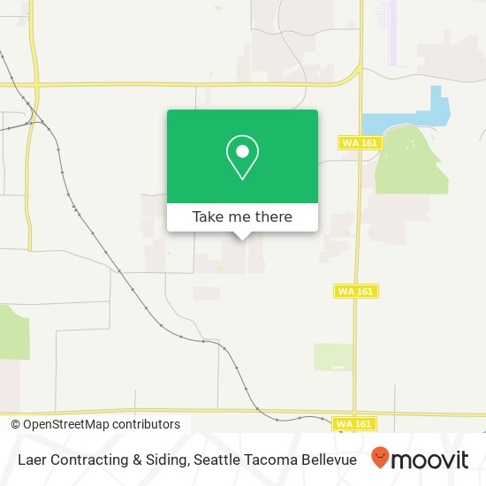 Laer Contracting & Siding map