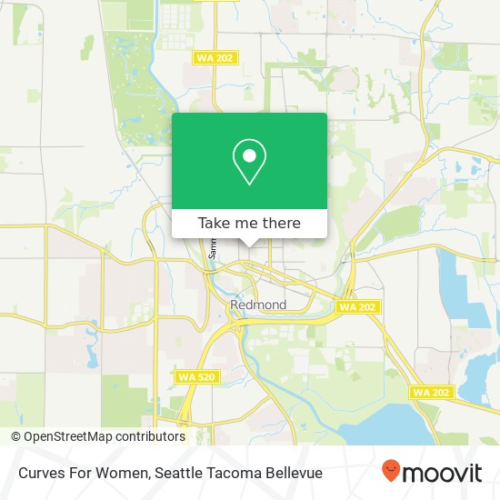 Curves For Women map