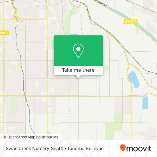 Swan Creek Nursery map