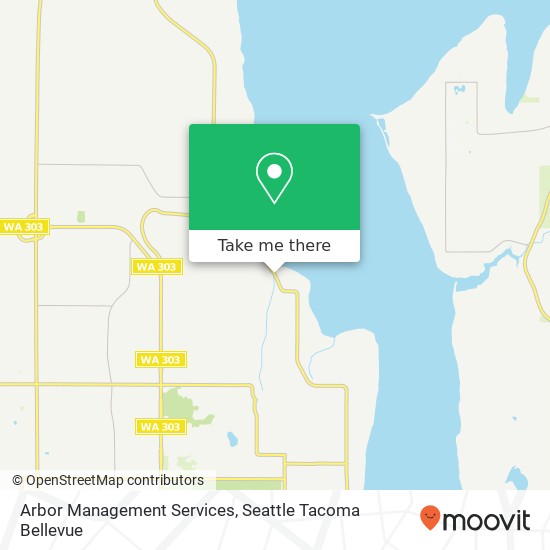 Arbor Management Services map