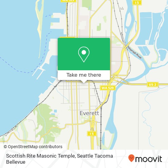 Scottish Rite Masonic Temple map