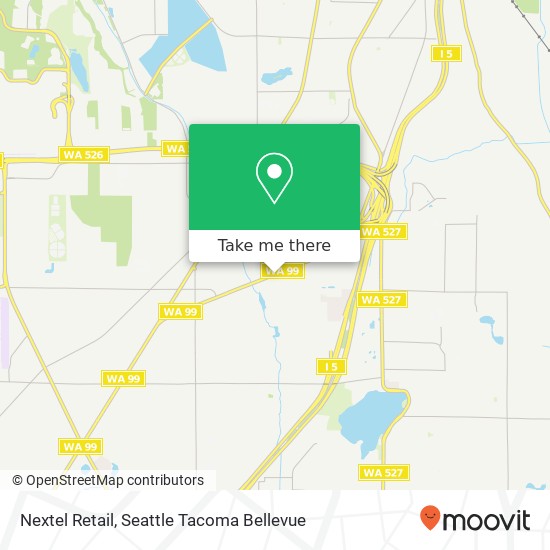 Mapa de Nextel Retail