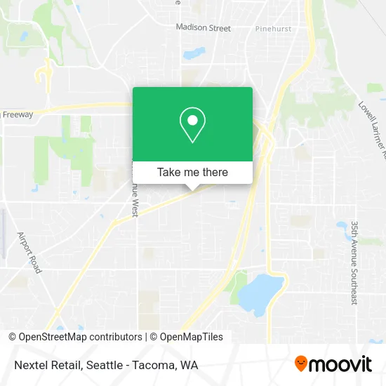Mapa de Nextel Retail