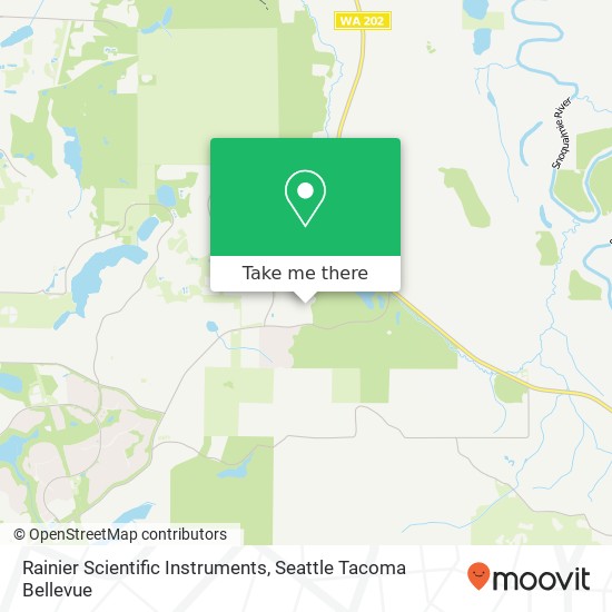 Mapa de Rainier Scientific Instruments