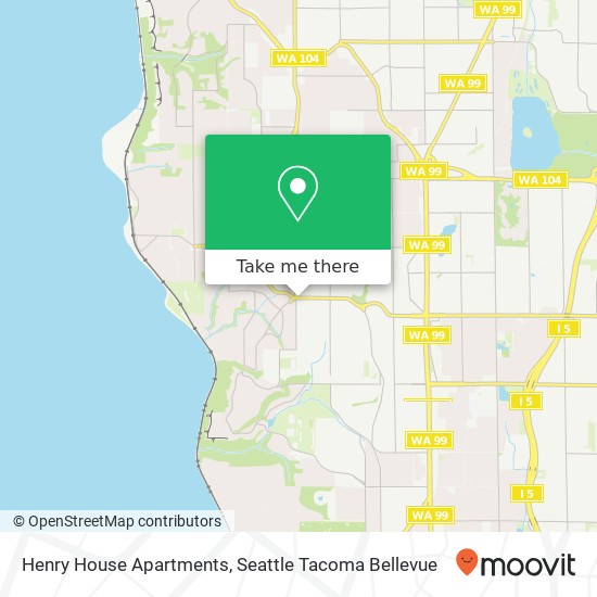 Mapa de Henry House Apartments