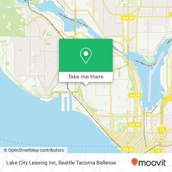 Lake City Leasing Inc map