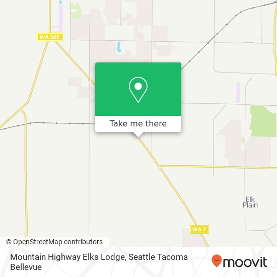 Mapa de Mountain Highway Elks Lodge