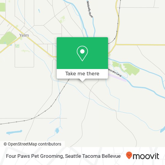 Four Paws Pet Grooming map